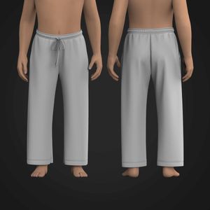 Girls Elasticated Waistband Straight Cut Crop Pants Tech Pack