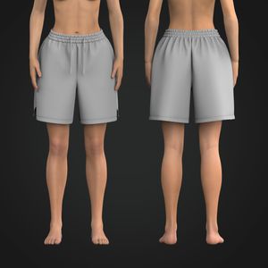 Ladies 7.00 Inch Inseam Mid Rise Relaxed Shorts Tech Pack