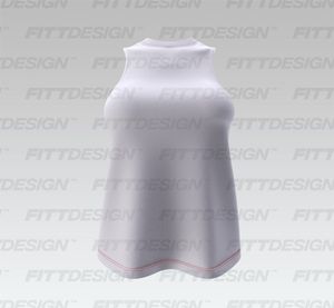 Ladies Adjustable Back Mesh Tank Top Smart Mockup