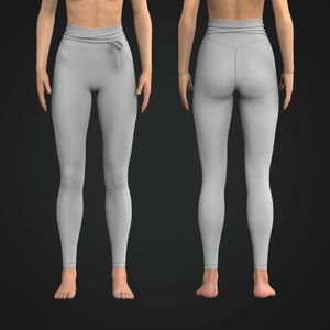Ladies Adjustable Criss Cross Leggings Tech Pack