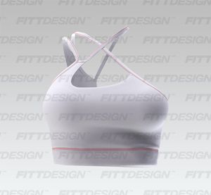 Ladies Asymmetrical Cut Out Strappy Bra Smart Mockup