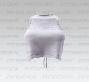 Ladies Back Cut Out Adjustable Tank Top Smart Mockup