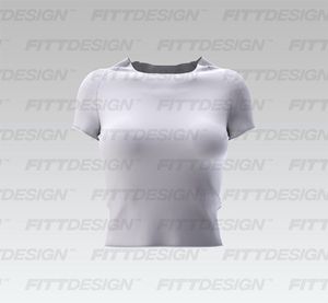 Ladies Boat Neckline Off Shoulder Crop Top Smart Mockup