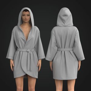 Ladies Boxing Robe Tech Pack