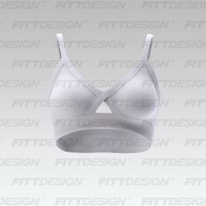Ladies Bust Dart V-Shaped Bralette Smart Mockup