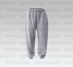 Ladies Casing Waistband Oversized Joggers Smart Mockup
