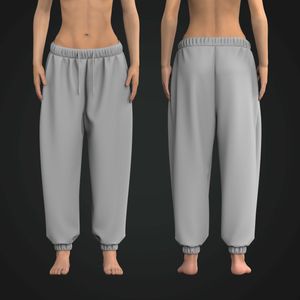 Ladies Casing Waistband Oversized Joggers Tech Pack