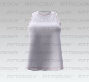 Ladies Criss Cross Open Back Relaxed Tank Top Smart Mockup