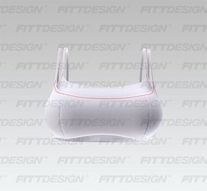 Ladies Double Layered Strappy Mesh Sports Bra Smart Mockup