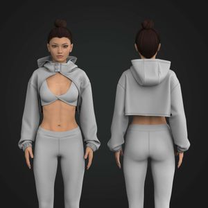 ladies Drop Shoulder Micro Windbreaker Tech Pack