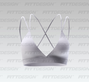 Ladies Dual Strap Triangular Bralette Smart Mockup