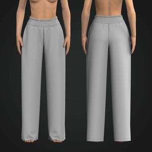 Ladies Elasticated High Waisted Straight Cut Joggers Tech Pack