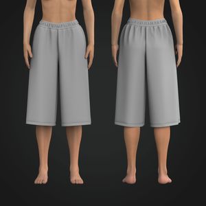 Ladies Elasticated Waistband Relaxed 17.00 Inch Inseam Shorts Tech Pack