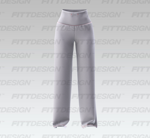 Ladies Extra High Waisted Straight Cut Joggers Smart Mockup