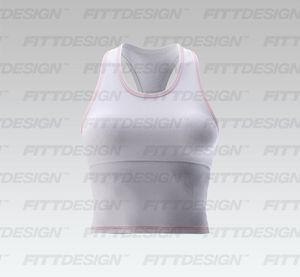 Ladies Fitted Back Cut Out Racer Back Tank Top Smart Mockup