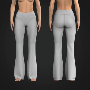 Ladies Flared Contouring Leggings Tech Pack