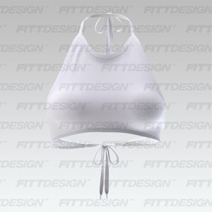 Ladies Halter Neckline Bra Smart Mockup