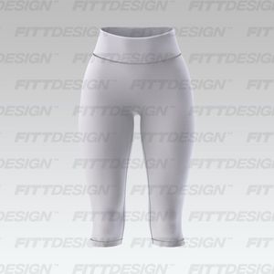 Ladies High Waisted 17 Inch Inseam Legging Smart Mockup