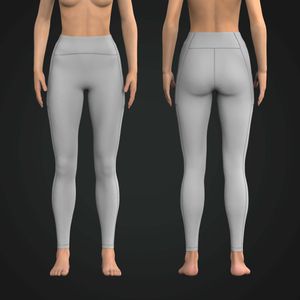 Ladies High Waisted 27.50 Inch Inseam Patch Pocket Leggings Tech Pack