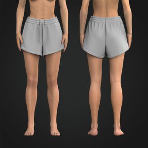 Ladies High Waisted Adjustable Basketball Shorts Tech Pack