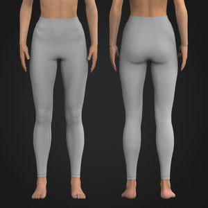 Ladies High Waisted Bonded Waistband Leggings Tech Pack