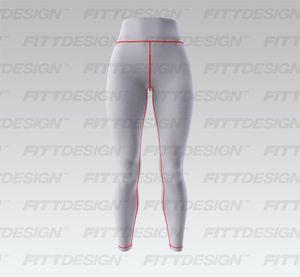 Ladies High Waisted Scrunch Twisted Back Waistband Leggings Smart Mockup