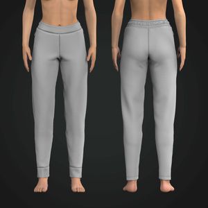 Ladies Hybrid Waistband Fitted Joggers Tech Pack