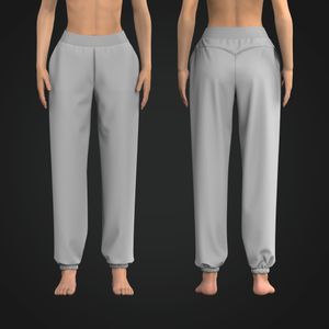 Ladies Jacquard Waistband Relaxed Joggers Tech Pack