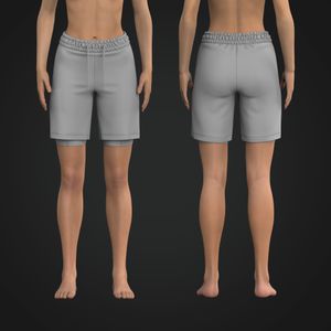 Ladies Layered 7.00 Inch Inseam Performance Shorts Tech Pack