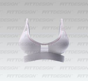 Ladies Low Impact Cut Out Strappy Sports Bra Smart Mockup
