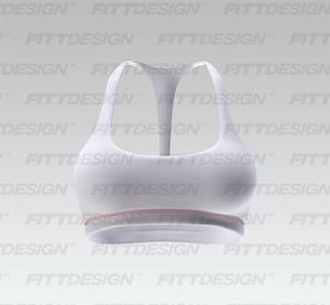 Ladies Low Impact Racer Back Style Sports Bra Smart Mockup