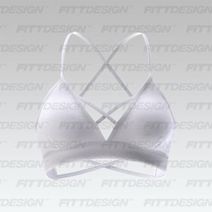 Ladies Low Impact Sports bra Smart Mockup