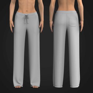 Ladies Low Rise Straight Cut Relaxed Pants Tech Pack