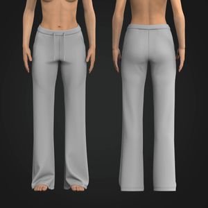 Ladies Mid Rise Relaxed Flared Joggers Tech Pack