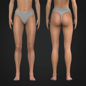 Ladies Mid Rise Thong