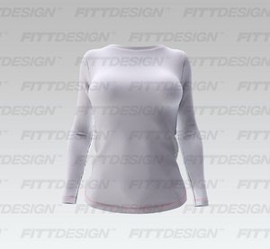 Ladies Open Back Relaxed Long Sleeve Tee Smart Mockup