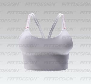Ladies Overlapping Layered Back Strappy Bra Smart Mockup