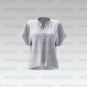 Ladies Oversized Rolled Sleeves Tee Smart Mockup