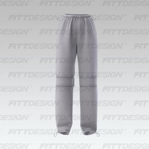 Ladies Parachute Pants Smart Mockup
