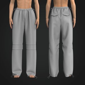 Ladies Parachute Pants Tech Pack