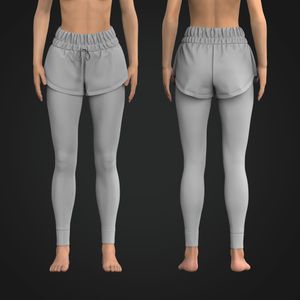 Ladies Performance Shorts Leggings Tech Pack