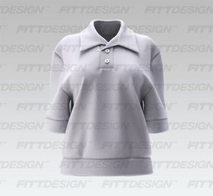 Ladies Polo Collar Half Sleeve Relax Smart Mockup