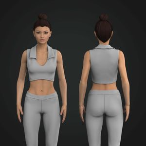 Ladies Polo Sports Bra Tech Pack