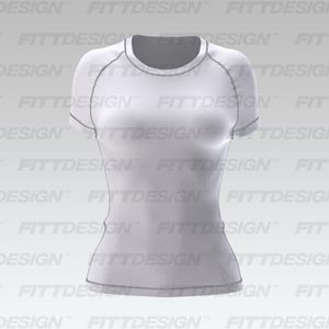 Ladies Raglan Fitted Short Sleeve Tee Smart Mockup