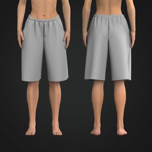 Ladies Relaxed 15 Inch Inseam Lounge Shorts Tech Pack