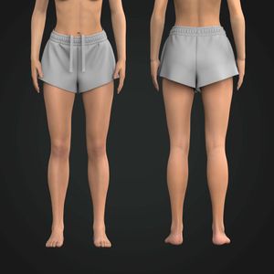 Ladies Relaxed Lounge Micro Shorts Tech Pack
