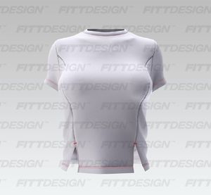 Ladies Set In Sleeve Split Hem Relaxed Tee Smart Mockup