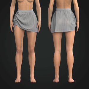 Ladies Shirred Side Beach Cover Up