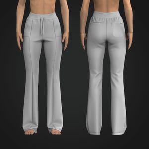 Ladies Skinny Flare Scrub Pants Tech Pack