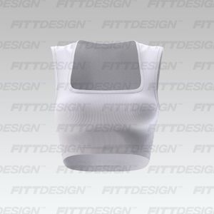 Ladies Squared Off Neckline Ribbed Crop Tank Top Smart Mockup